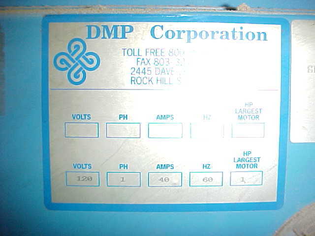 DMP 630G38-114DNLS Other Misc. Equipment | Global Boxmachine, LLC