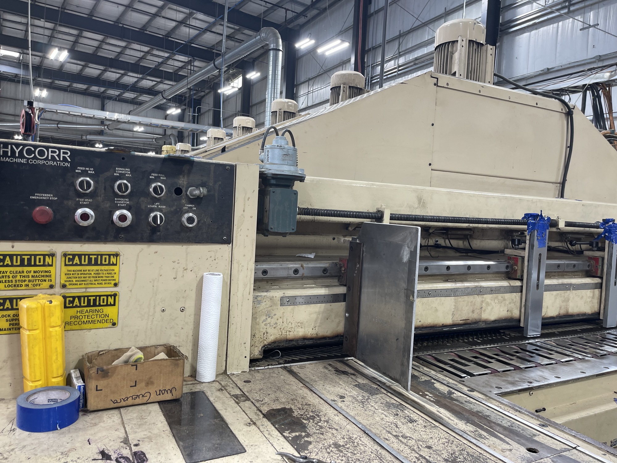 2006 HYCORR 66" X 110 6 / COLOR OPTIGRAPHIX ROTARY DIE CUTTER Die Cutters, Rotary | Global Boxmachine, LLC